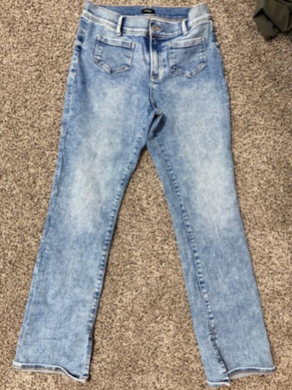 Express Mid Rise Skyscraper Boot Cut Jeans Size 6S